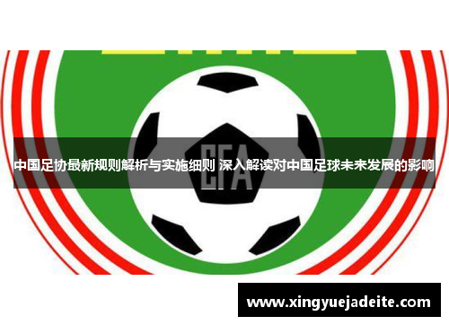 中国足协最新规则解析与实施细则 深入解读对中国足球未来发展的影响